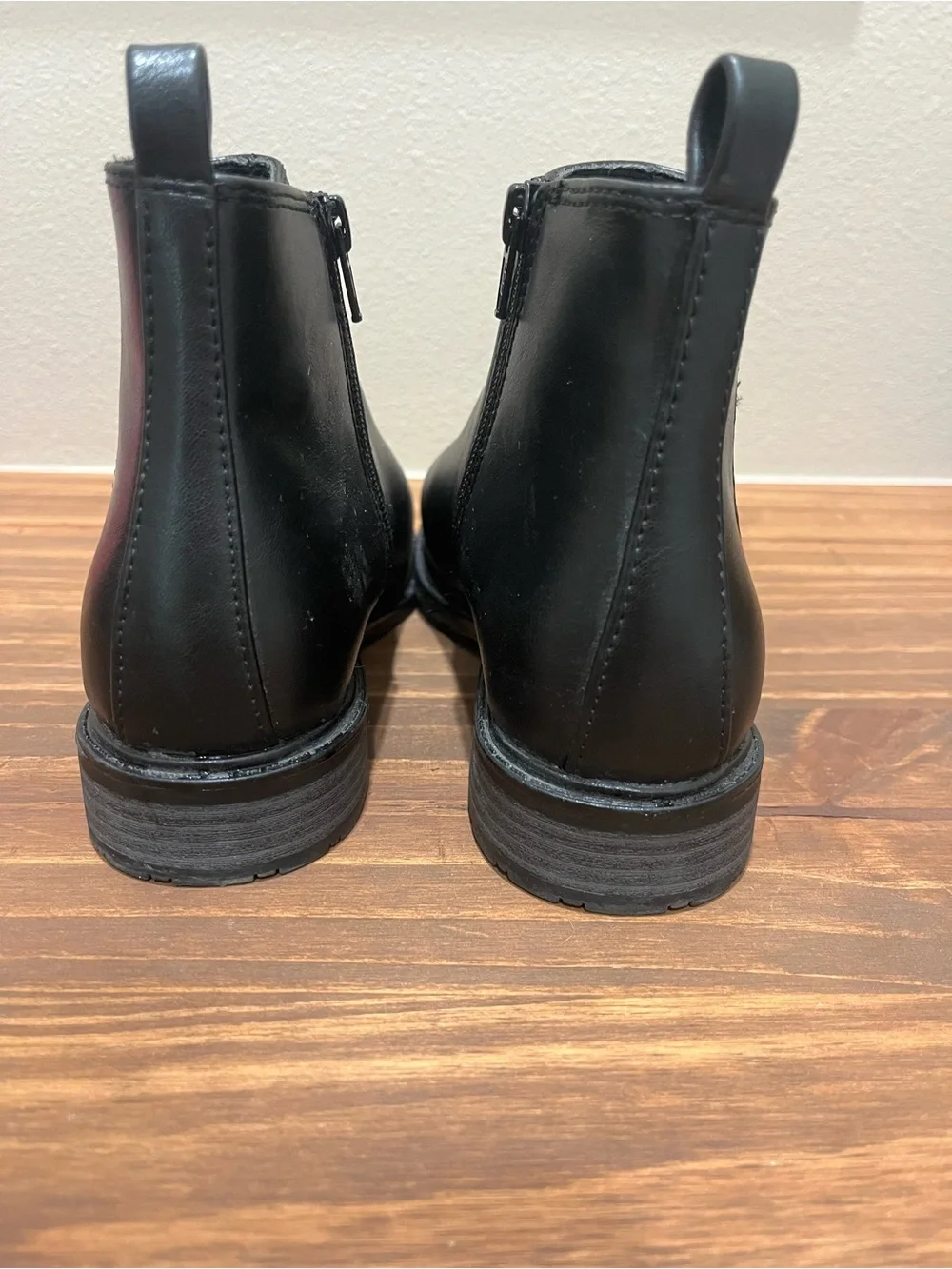 SONOMA women’s Black Side-Zip Ankle Boots Sz 6M